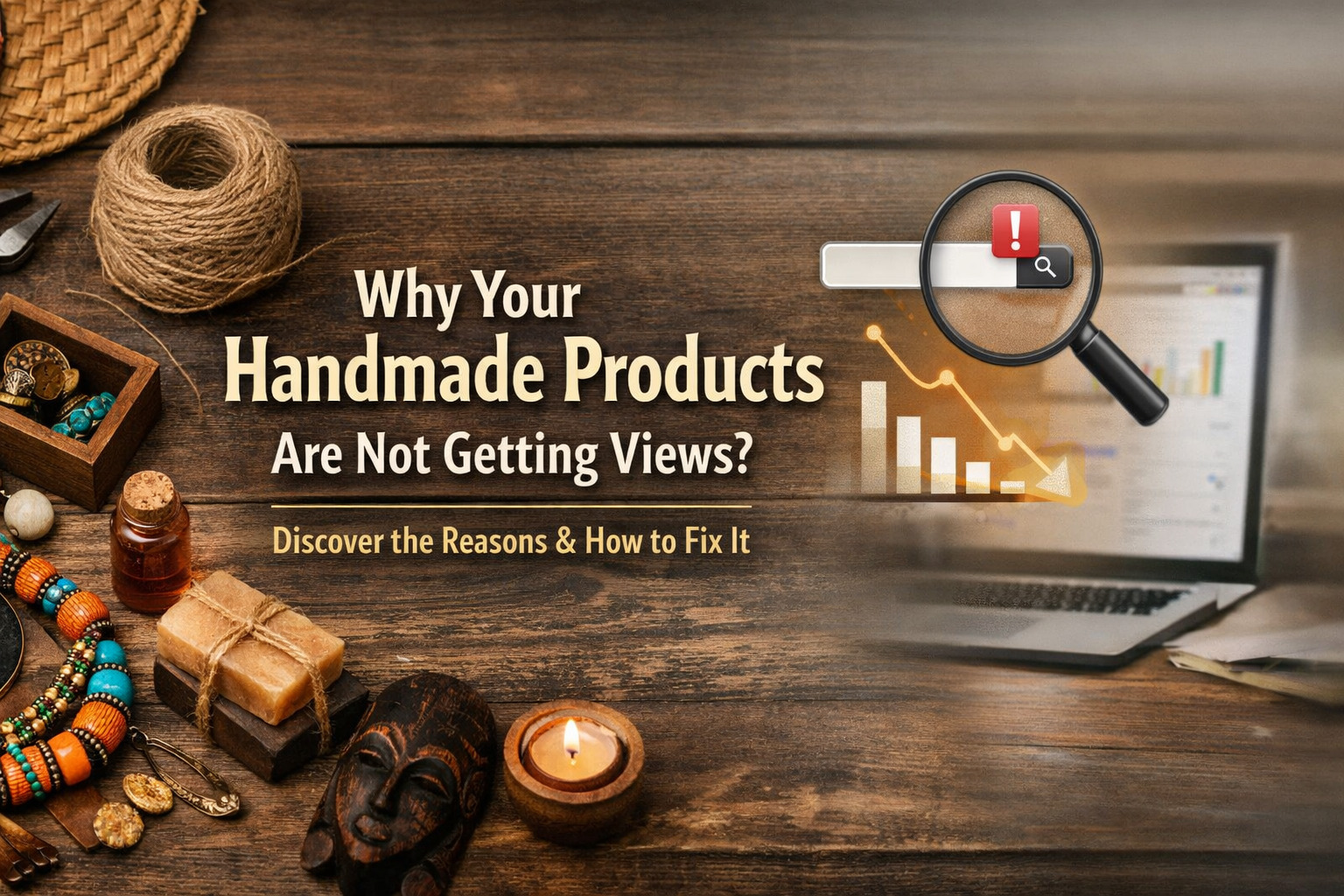 Why Handmade Products Are Not Getting Views (And How to Fix It)